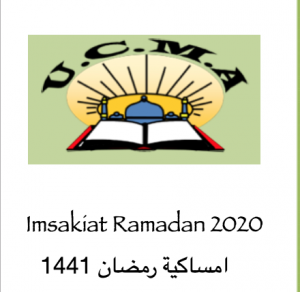 IMSAKIATES RAMADAN 2020