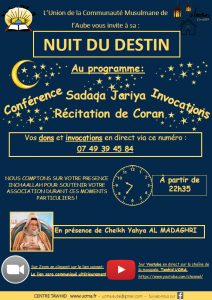 Programme de la Nuit du Destin